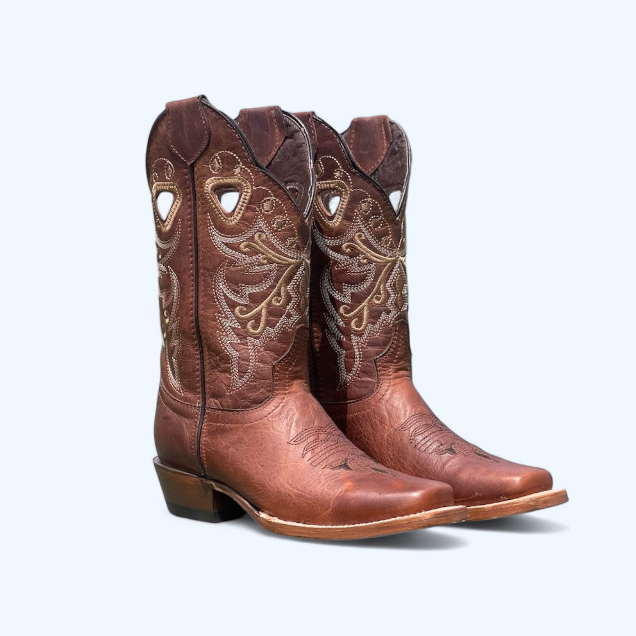 Wildflower Women's Ranch Cognac Leather Boot RC558