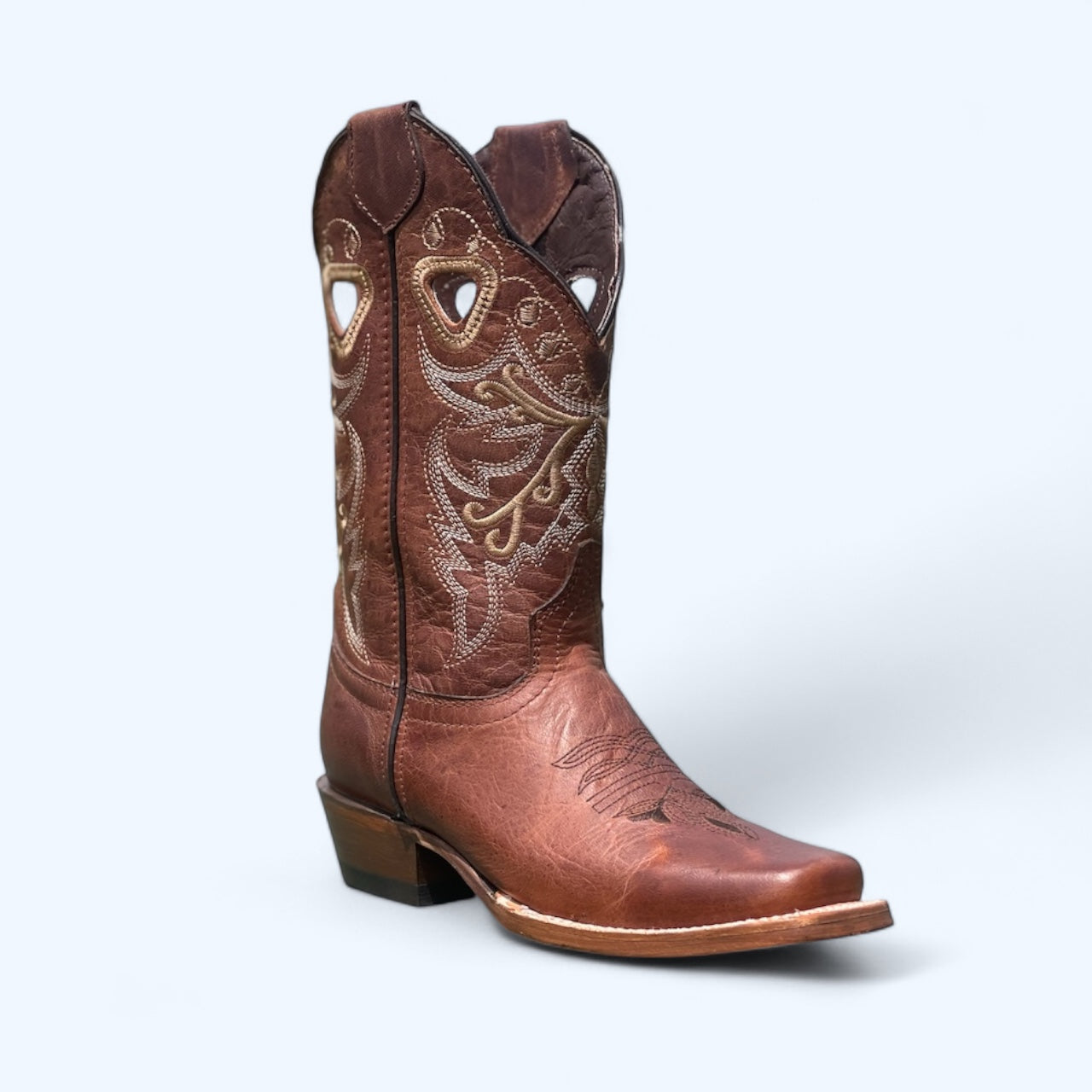 Wildflower Women's Ranch Cognac Leather Boot RC558