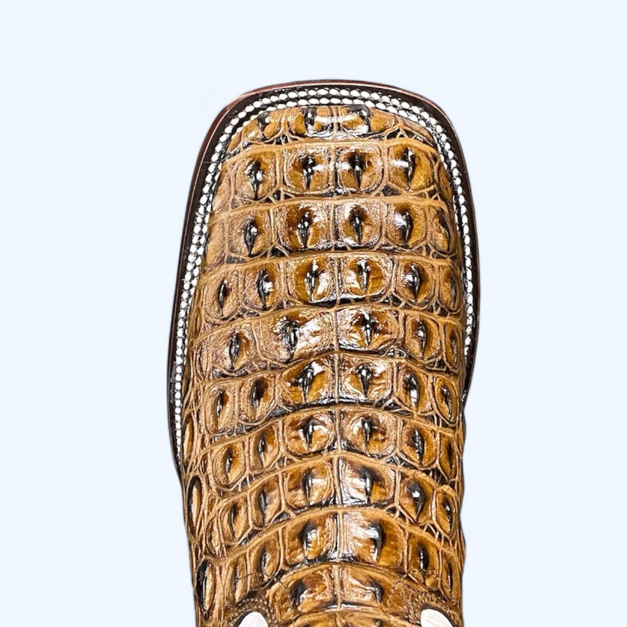 TBC BOOTMAKERS Honey Croc Leather Print 0004