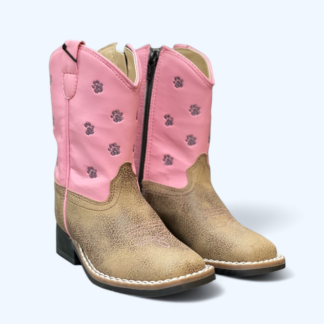 OLD WEST TODDLERS PINK PAWS VB1075