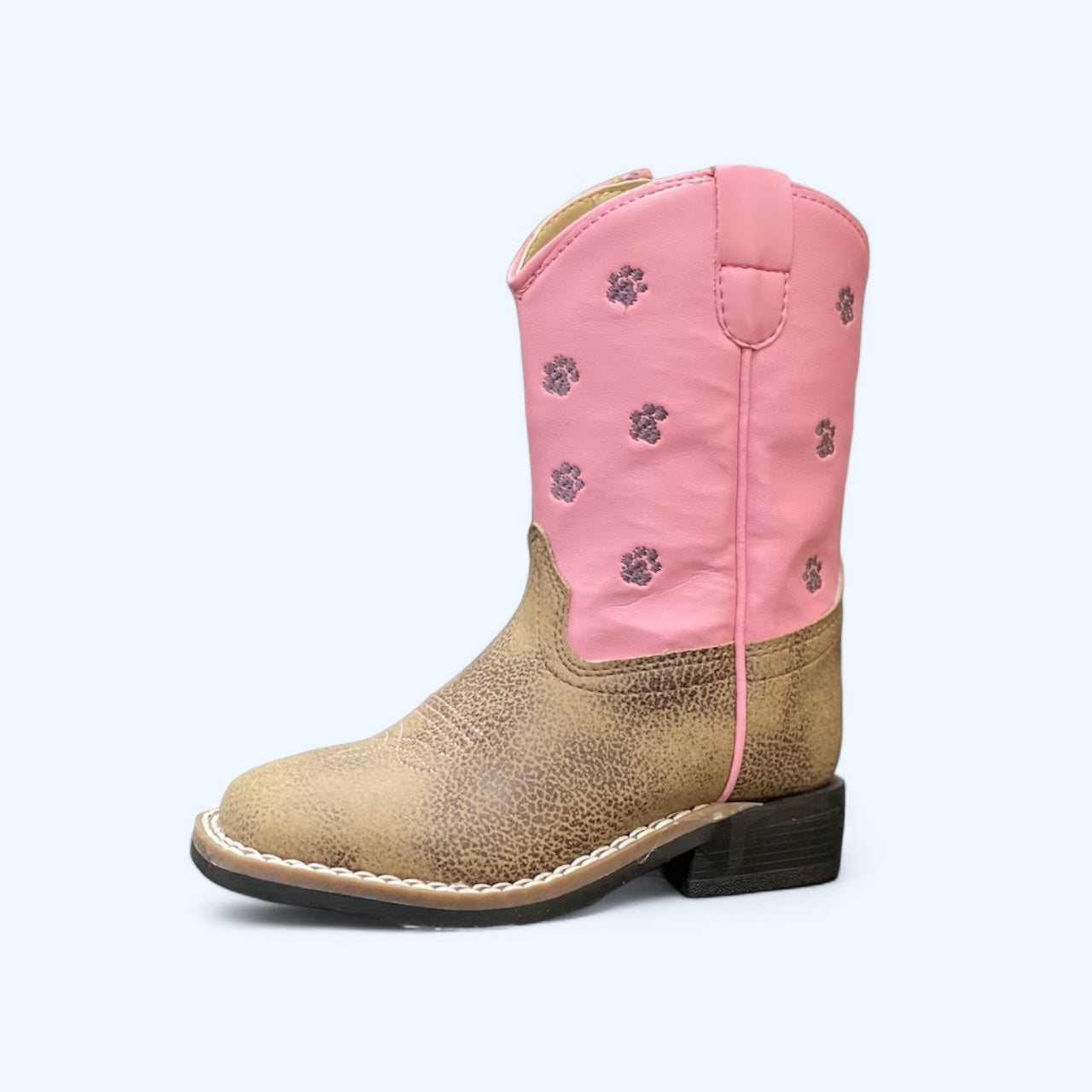 OLD WEST TODDLERS PINK PAWS VB1075