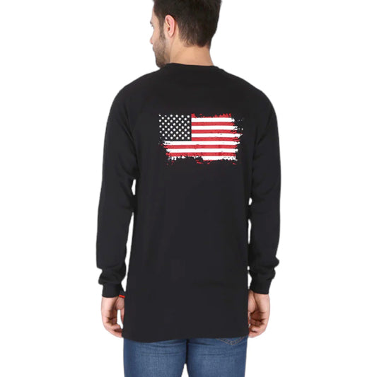 Forge Men’s FR Black USA Tee MFRCNGP57