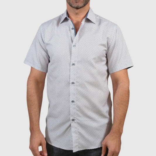 Silver Stone Men’s White Short Sleeve SSG22193